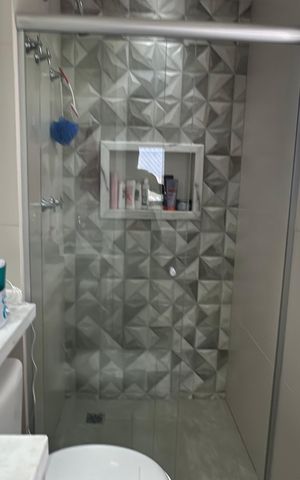 Apartamento à venda com 62m², 2 quartos e 1 vaga Apartamento à venda com 62m², 2 quartos e 1 vagaBanheiro da Suíte