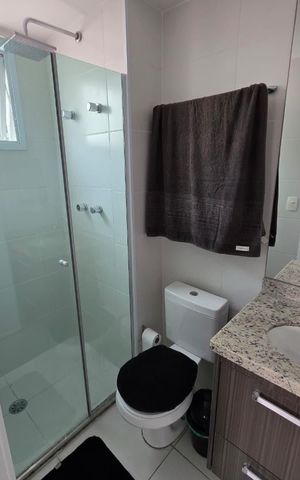 Apartamento à venda com 60m², 2 quartos e 1 vaga Apartamento à venda com 60m², 2 quartos e 1 vagaBanheiro