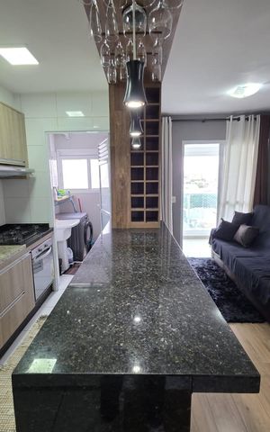 Apartamento à venda com 60m², 2 quartos e 1 vaga Apartamento à venda com 60m², 2 quartos e 1 vagaCozinha