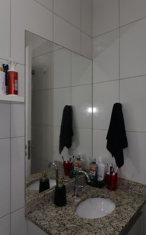 Apartamento à venda com 110m², 2 quartos e 2 vagasBanheiro Social