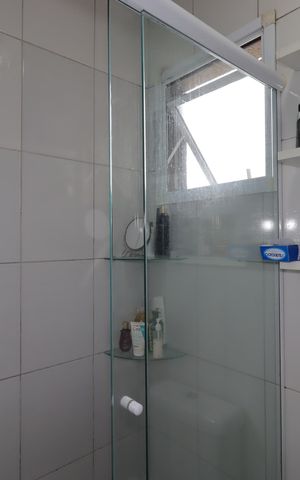 Apartamento à venda com 110m², 2 quartos e 2 vagasBanheiro da Suíte