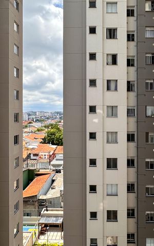 Apartamento à venda com 43m², 2 quartos e 1 vagaVista do Quarto 2