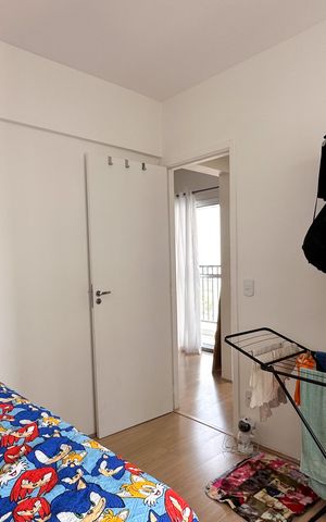 Apartamento à venda com 43m², 2 quartos e 1 vagaQuarto 2