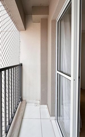 Apartamento à venda com 43m², 2 quartos e 1 vagaSacada
