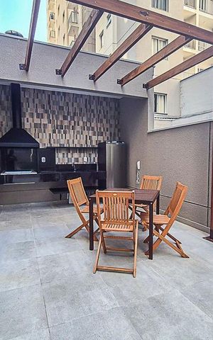 Apartamento à venda com 43m², 2 quartos e 1 vagaÁrea comum - Churrasqueira