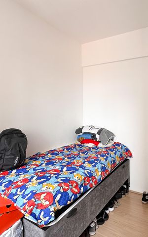 Apartamento à venda com 43m², 2 quartos e 1 vagaQuarto 2