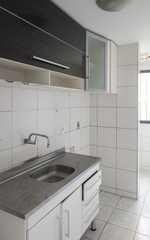 Apartamento para alugar com 46m², 2 quartos e 1 vaga Apartamento para alugar com 46m², 2 quartos e 1 vagaCozinha e Área de Serviço