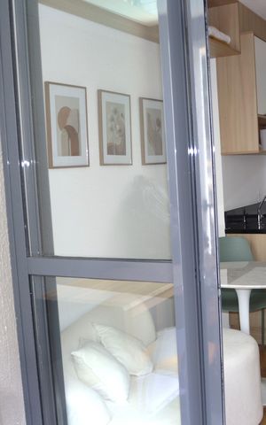 Apartamento para alugar com 26m², 1 quarto e sem vagaSala