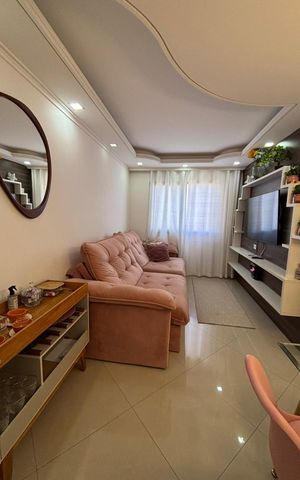 Apartamento à venda com 52m², 2 quartos e 2 vagasSala