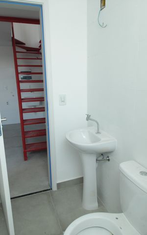 Studio para alugar com 52m², 1 quarto e 2 vagasBanheiro