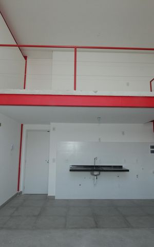 Studio para alugar com 52m², 1 quarto e 2 vagasSala