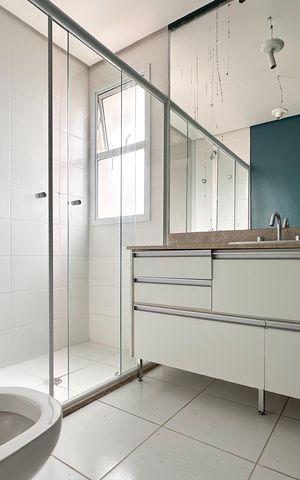 Apartamento à venda com 155m², 3 quartos e 3 vagas Apartamento à venda com 155m², 3 quartos e 3 vagasBanheiro da Suíte 2