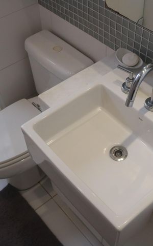 Apartamento à venda com 97m², 3 quartos e 2 vagasBanheiro 2