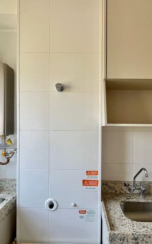 Apartamento para alugar com 52m², 2 quartos e 1 vaga Apartamento para alugar com 52m², 2 quartos e 1 vagaCozinha e Área de Serviço