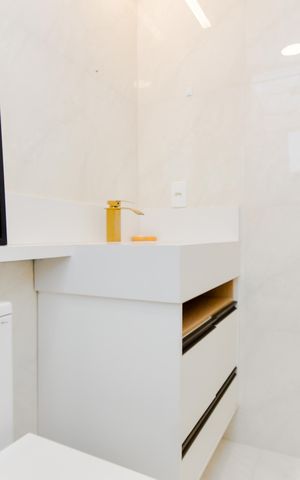 Apartamento à venda com 55m², 2 quartos e 1 vagaBanheiro Suíte