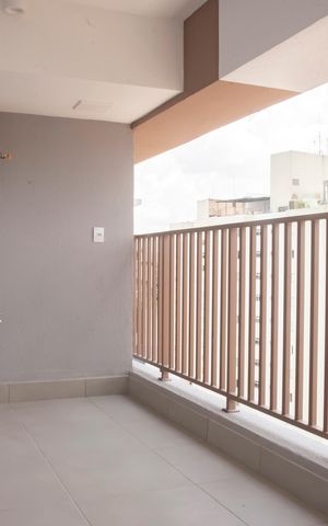 Apartamento à venda com 75m², 2 quartos e 1 vagaVaranda