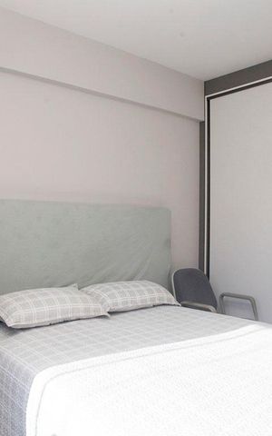 Studio para alugar com 46m², 1 quarto e 1 vagaQuarto