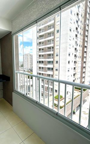 Apartamento à venda com 55m², 2 quartos e 1 vaga Apartamento à venda com 55m², 2 quartos e 1 vagaVaranda da Sala