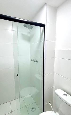 Apartamento à venda com 55m², 2 quartos e 1 vaga Apartamento à venda com 55m², 2 quartos e 1 vagaBanheiro 1
