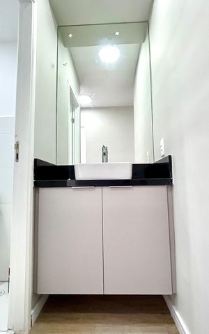 Apartamento à venda com 55m², 2 quartos e 1 vaga Apartamento à venda com 55m², 2 quartos e 1 vagaBanheiro 1
