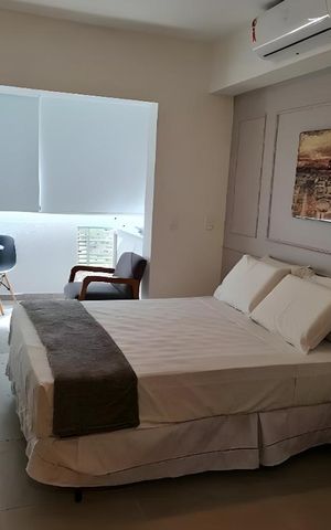 Apartamento para alugar com 26m², 1 quarto e 1 vaga