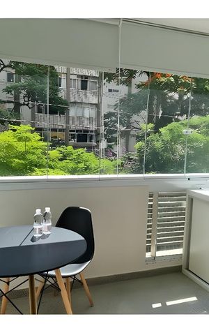 Apartamento para alugar com 26m², 1 quarto e 1 vaga