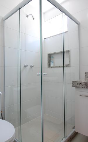 Casa de condomínio à venda com 100m², 3 quartos e 1 vagaBanheiro Social