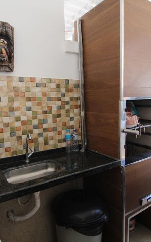 Casa de condomínio à venda com 100m², 3 quartos e 1 vagaChurrasqueira
