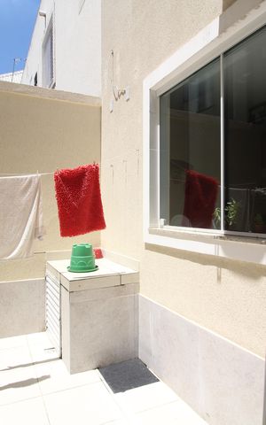 Casa de condomínio à venda com 100m², 3 quartos e 1 vagaÁrea de Serviço