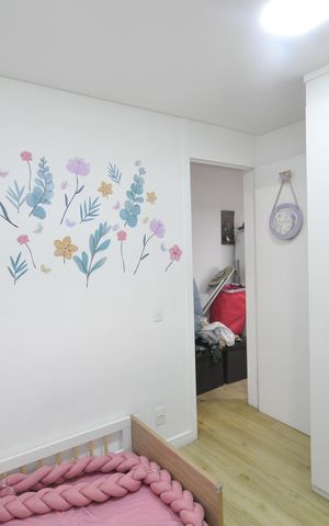 Apartamento à venda com 60m², 2 quartos e 1 vagaQuarto 2
