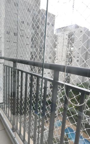 Apartamento à venda com 60m², 2 quartos e 1 vagaSacada da Sala