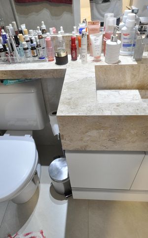 Apartamento à venda com 60m², 2 quartos e 1 vagaBanheiro do Quarto Suíte
