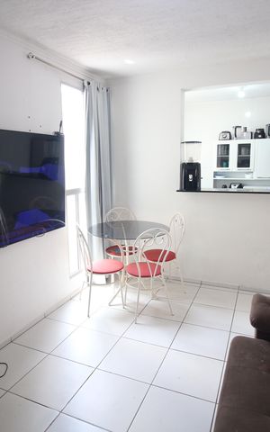 Apartamento à venda com 47m², 2 quartos e 1 vagaSala