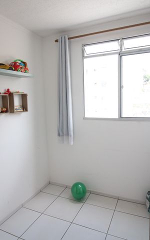 Apartamento à venda com 47m², 2 quartos e 1 vagaQuarto 2