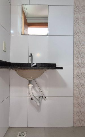 Casa à venda com 74m², 3 quartos e 1 vaga Casa à venda com 74m², 3 quartos e 1 vagaBanheiro da suíte