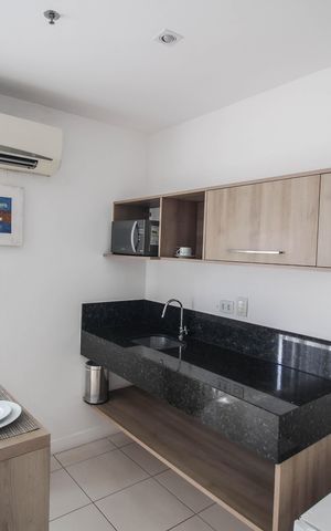 Apartamento para alugar com 31m², 1 quarto e 1 vaga Apartamento para alugar com 31m², 1 quarto e 1 vagaCozinha