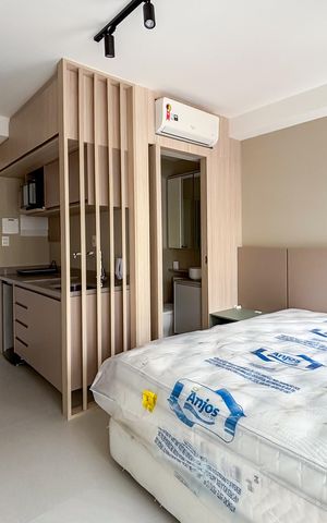 Apartamento à venda com 20m², 1 quarto e sem vaga