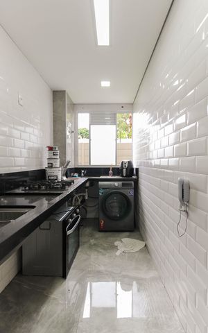 Apartamento à venda com 41m², 2 quartos e sem vaga Apartamento à venda com 41m², 2 quartos e sem vagaCozinha - Área de Serviço