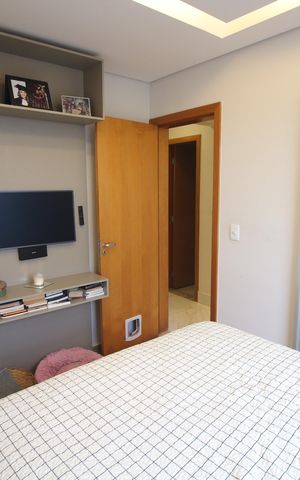 Apartamento à venda com 87m², 2 quartos e 2 vagasQuarto 1