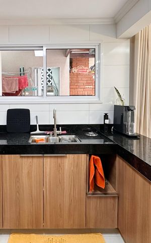 Casa de condomínio à venda com 90m², 2 quartos e 2 vagas Casa de condomínio à venda com 90m², 2 quartos e 2 vagasCozinha