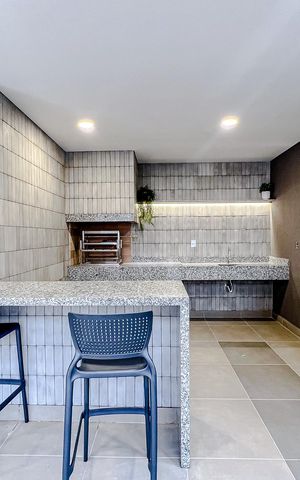 Studio para alugar com 28m², 1 quarto e sem vagaÁrea comum - Churrasqueira