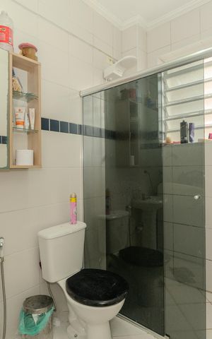 Apartamento à venda com 51m², 1 quarto e sem vaga Apartamento à venda com 51m², 1 quarto e sem vagaBanheiro
