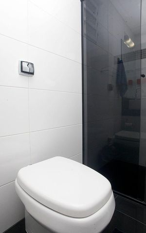 Apartamento à venda com 55m², 1 quarto e sem vagaBanheiro