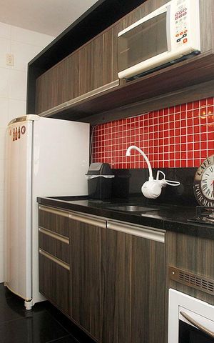 Apartamento à venda com 55m², 1 quarto e sem vagaCozinha + Área de Serviço