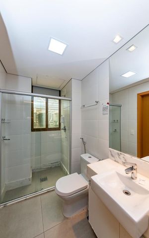 Apartamento à venda com 62m², 1 quarto e 1 vaga Apartamento à venda com 62m², 1 quarto e 1 vagaBanheiro Social