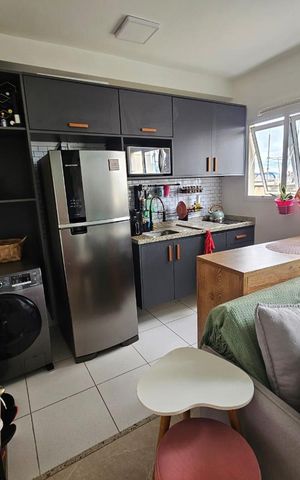 Apartamento à venda com 30m², 1 quarto e sem vaga Apartamento à venda com 30m², 1 quarto e sem vagaCozinha