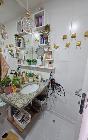 Apartamento à venda com 30m², 1 quarto e sem vaga Apartamento à venda com 30m², 1 quarto e sem vagaBanheiro