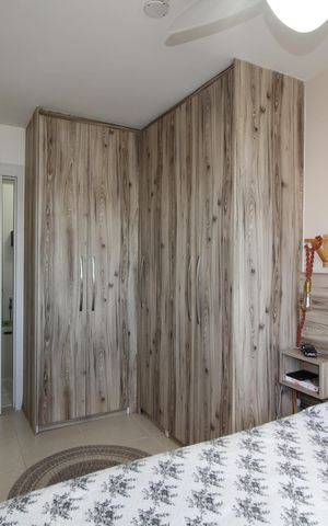Apartamento à venda com 52m², 2 quartos e 1 vagaQuarto 2
