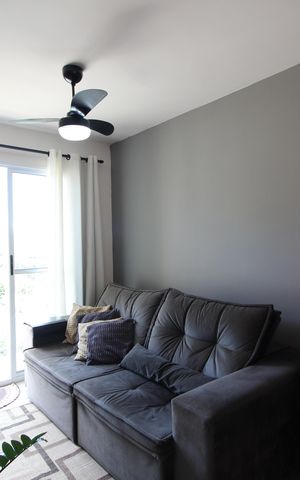 Apartamento à venda com 52m², 2 quartos e 1 vagaSala