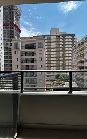 Studio à venda com 32m², 1 quarto e sem vaga Studio à venda com 32m², 1 quarto e sem vagaVaranda